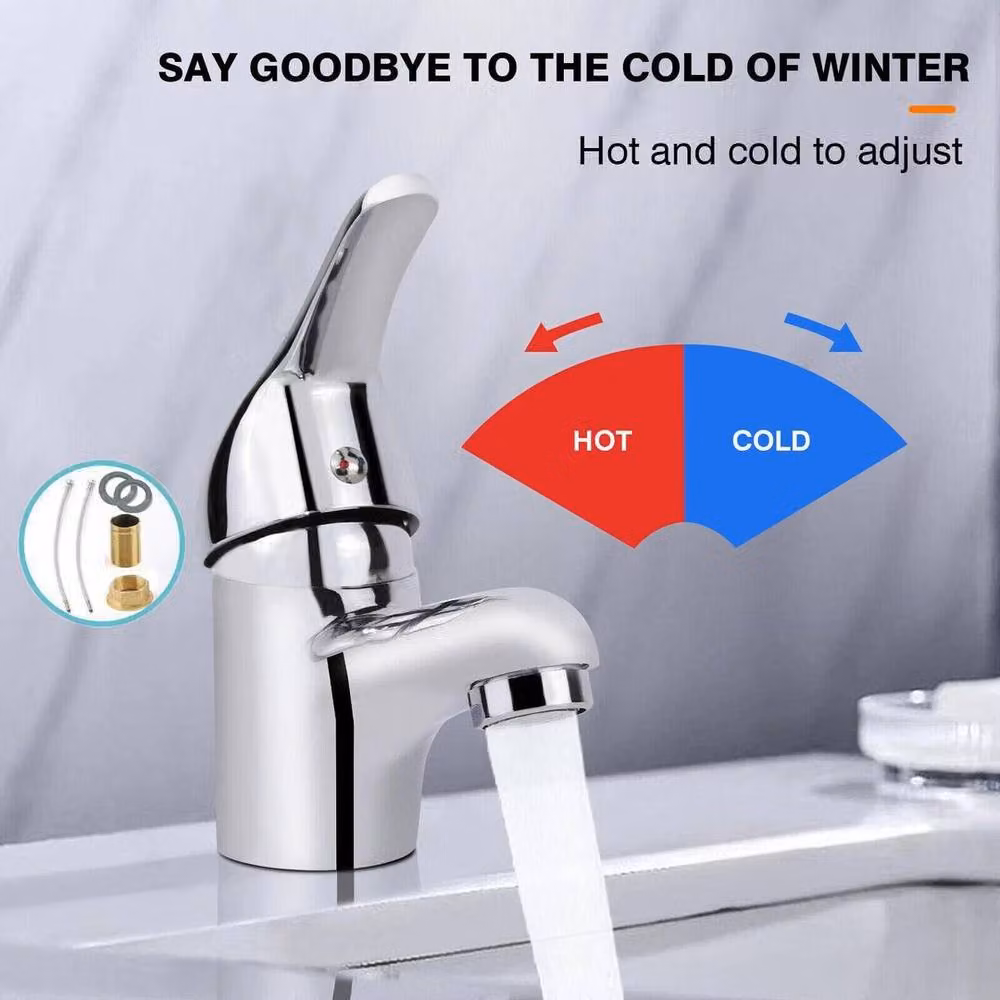 NESTLUNE Chrome Cloakroom Basin Mixer Tap – 2