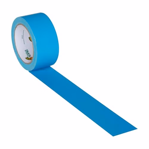 Sellotape Duck Tape Cloth Duct Tape in Blue, W: 48 mm, L: 18.2 m – 2