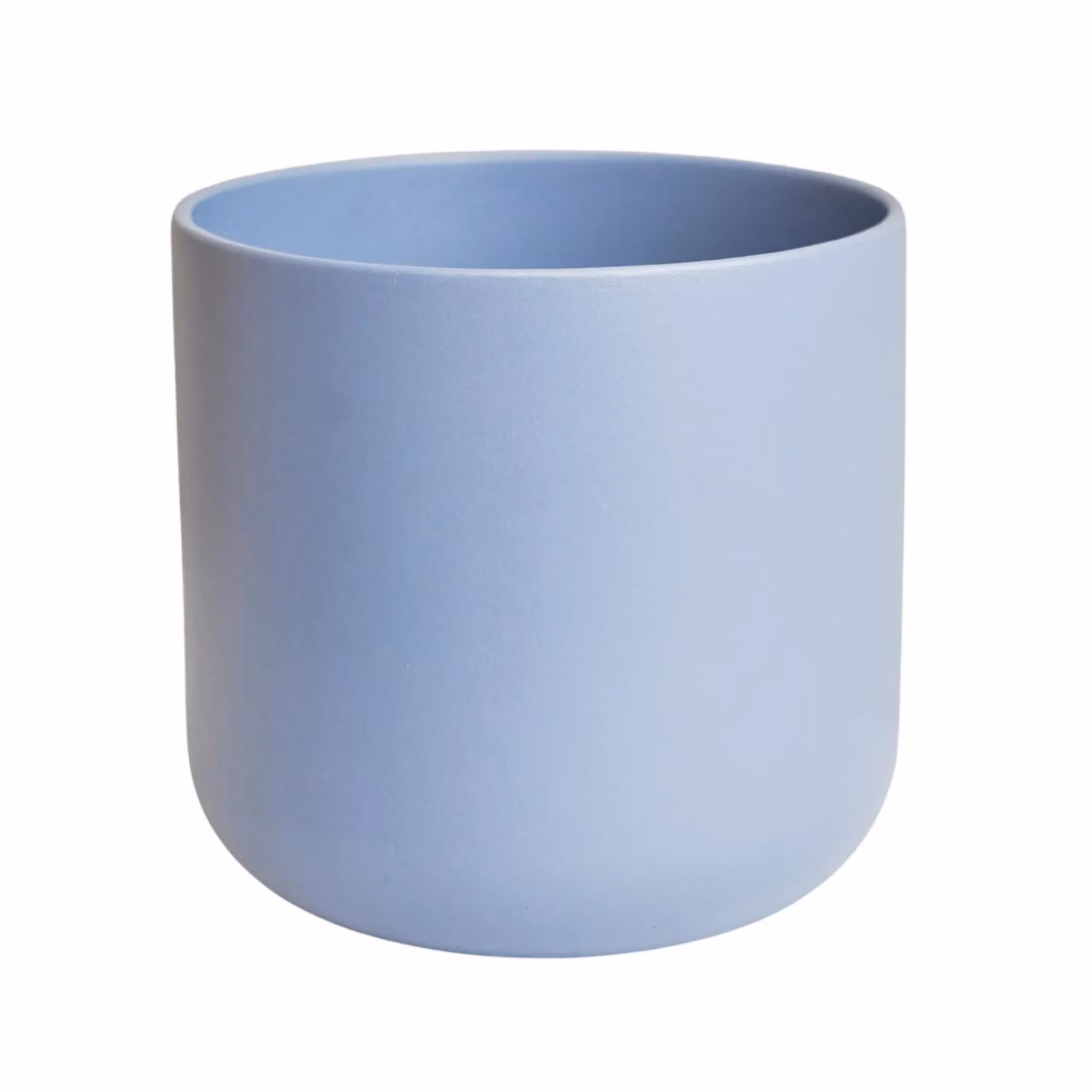 Ivyline Lisbon Ceramic Planter, Powder Blue, H: 26 cm, D: 26 cm – 2