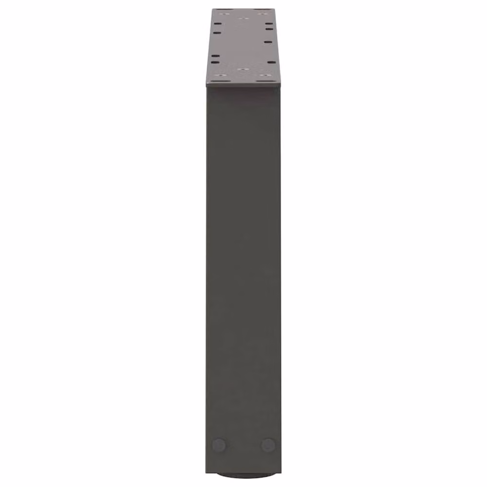Berkfield Home Modern V-Shape Dining Table Legs, 2 Pieces, Anthracite, H: 70 cm, W: 30-31.3 cm – 3