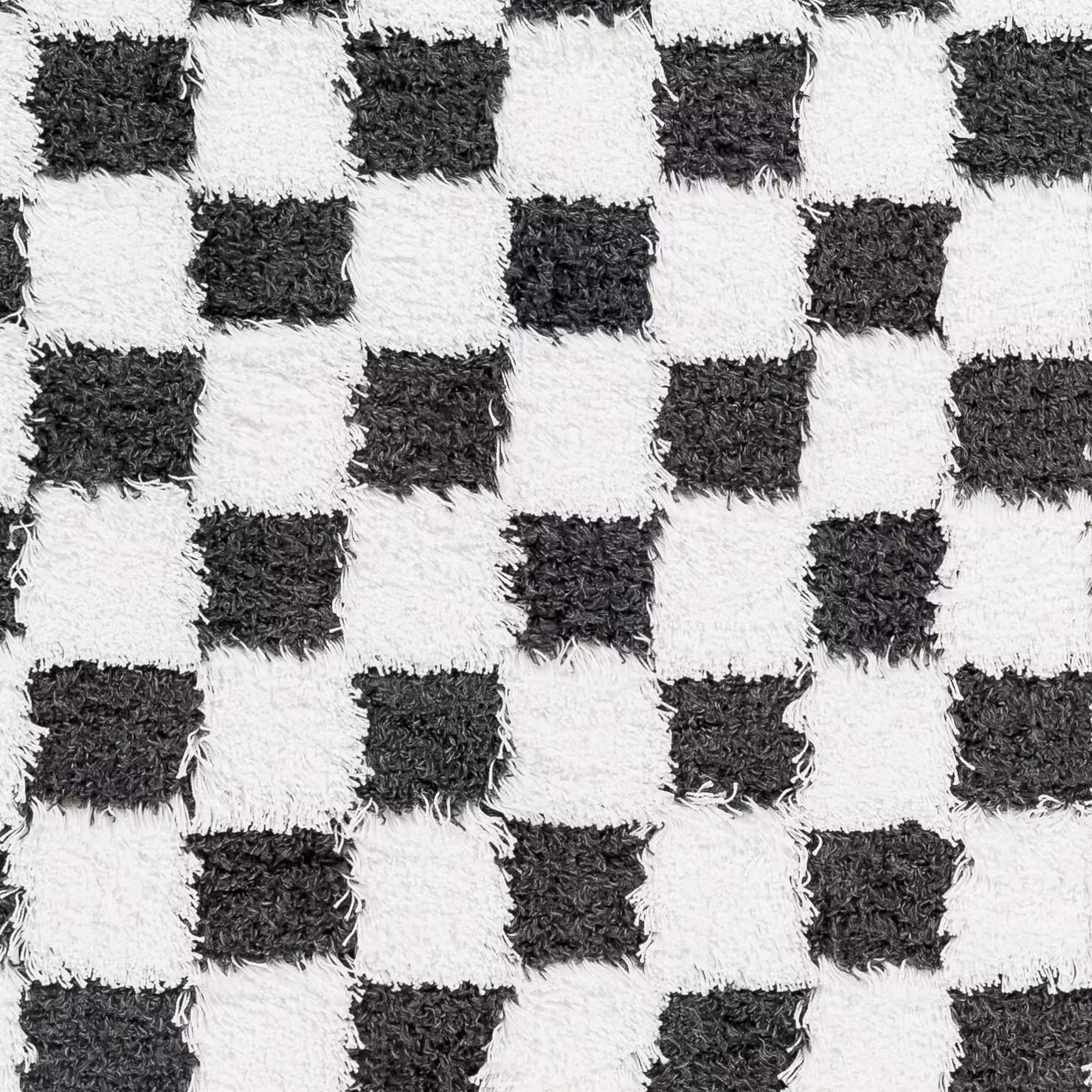 Livabliss Urban Checkerboard Plush Pile Living Room Rug in Yellow, Black, Beige and Pink, W: 160 cm, D: 220 cm – 6