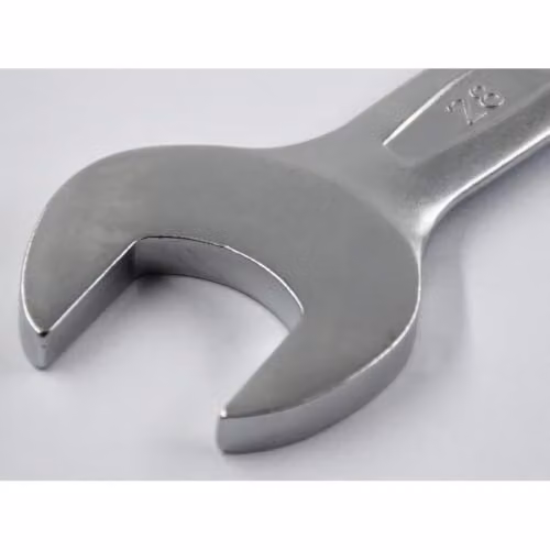 Faithfull Chrome Vanadium Combination Spanner, 28mm, Silver – 2