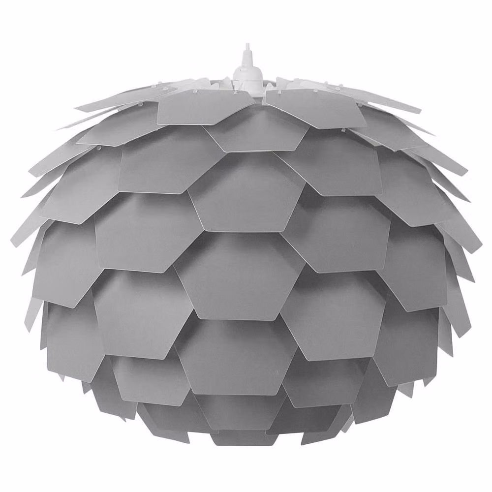 Wyld and Coco Grey Scandinavian Cone Pendant Lamp – 2