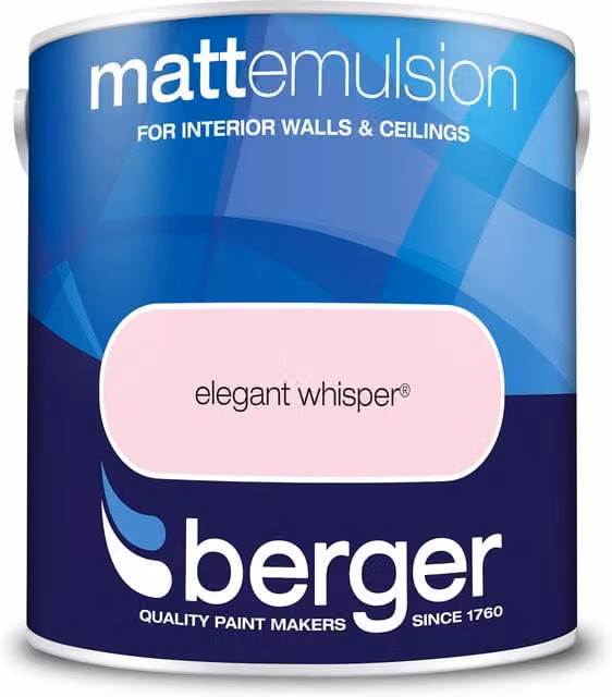 Berger Matt Emulsion Dispersion in Pink
