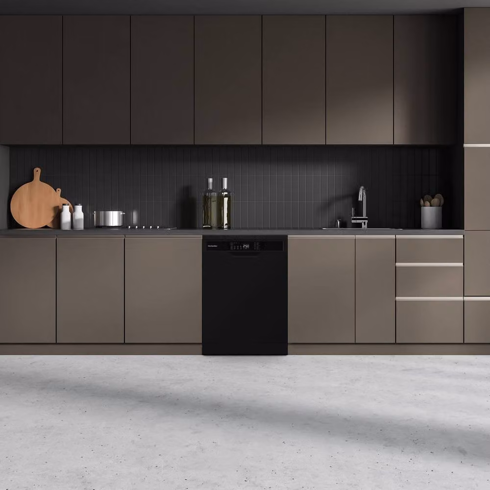 Montpellier Black Freestanding Dishwasher with 14 Place Settings and D Energy Rating – 2