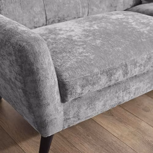 Julian Bowen Monza Grey Fabric Click Clack Sofa Bed – 2