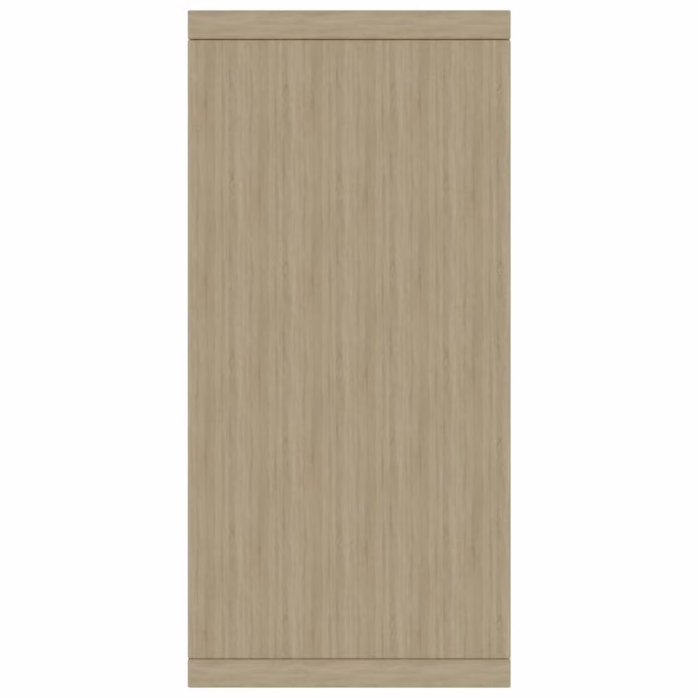 Berkfield Home Sonoma Oak Sideboard in Beige, W/D/H: 88 x 30 x 65 cm – 2