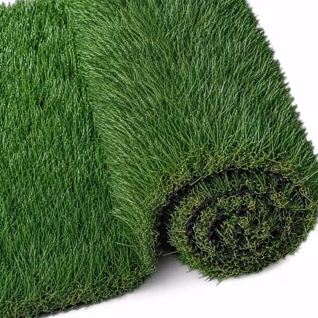 Grass Warehouse Pet-Friendly High Density Artificial Grass in Green and Yellow – 1