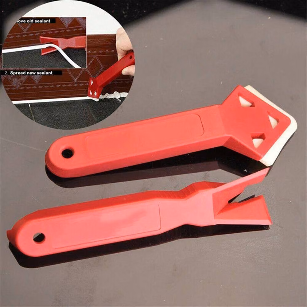 VOGREX 6-Piece Multicolour Silicone Caulk Remover Tool Kit – 3