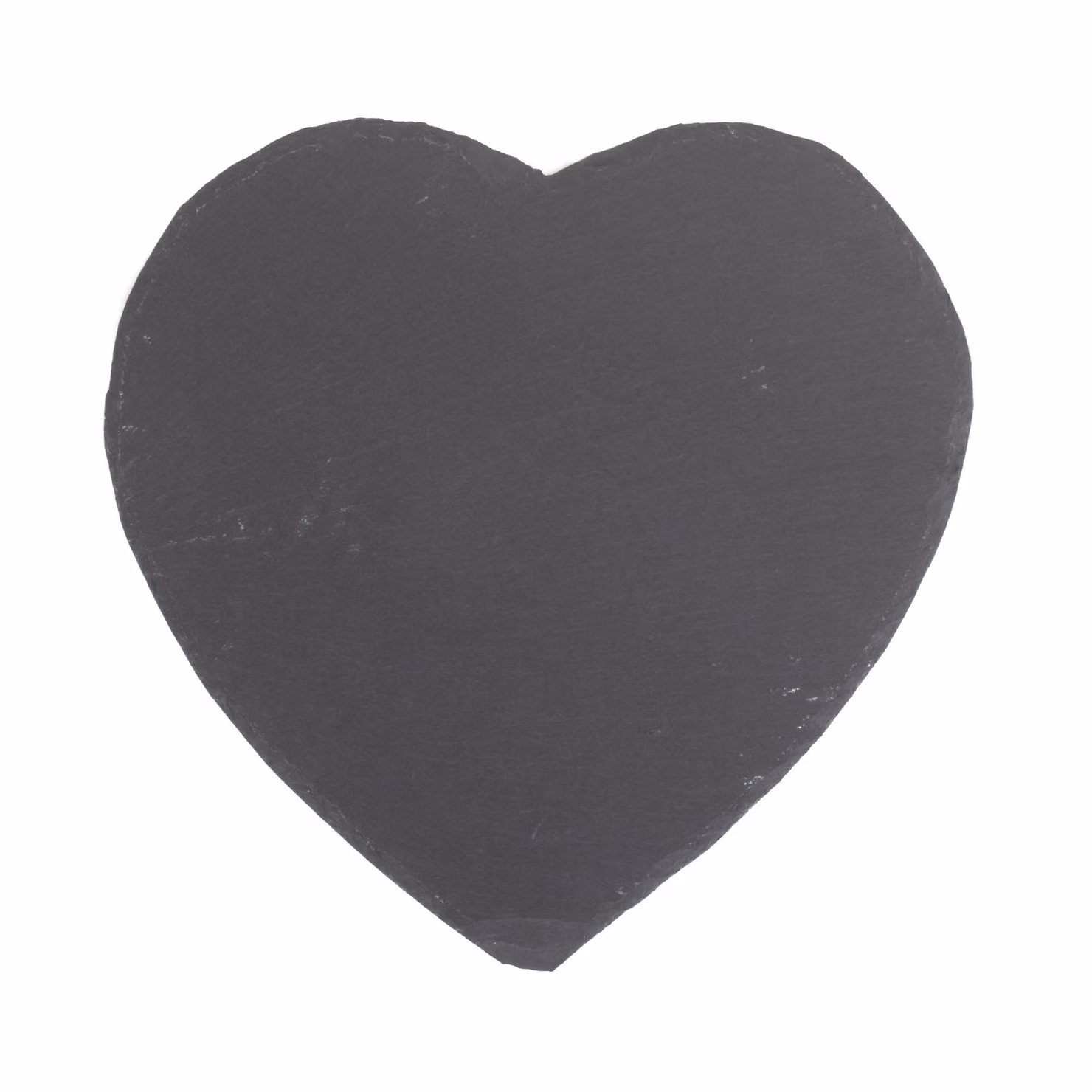 Red Hamper Heart-Shaped Slate Cheese Board in Grey and Red – 2