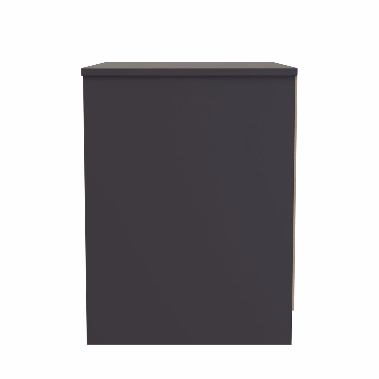 Ready Assembled 2 U Memphis 2 Drawer Side Table in Dark Grey – 2