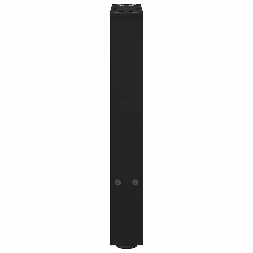 Berkfield Home Matt Black Steel Coffee Table Legs, 2 Pieces, H: 38-43 cm – 5
