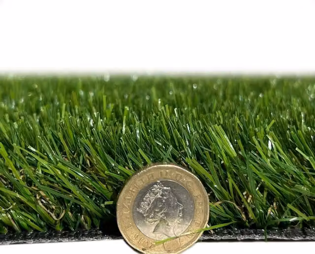 Artificial Grass GB Merion 30mm Artificial Grass in Green, W: 400 cm, L: 600 cm