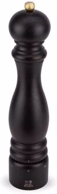 Peugeot Paris U-Select Salt Mill in Chocolate Brown Wood, Height: 30 cm