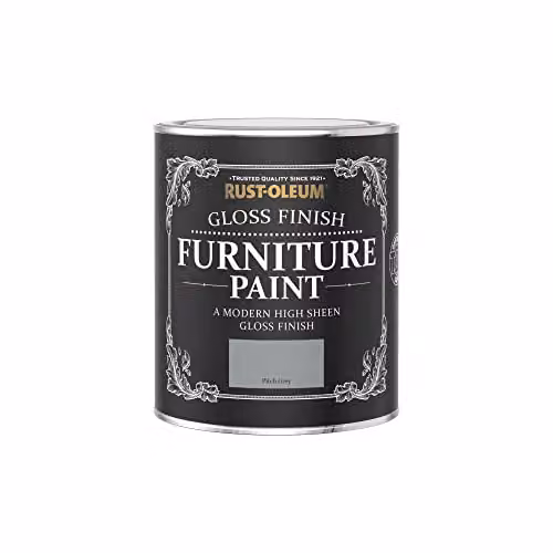 Rust-Oleum Grey Water-Based Gloss Furniture and Wood Paint, 0.75 l – 3