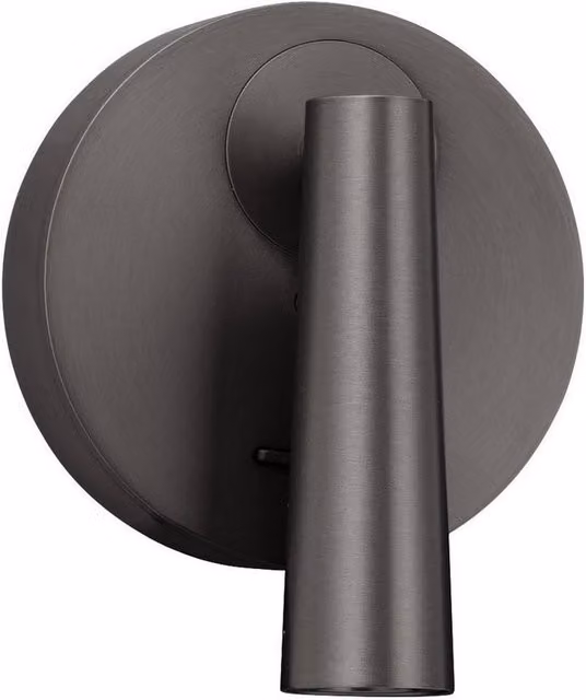 Netlighting Tico LED Reading Wall Light in Black Nickel with Warm White Light – 1