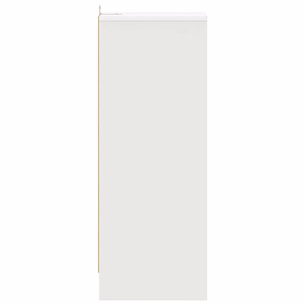 Berkfield Home White MDF Shoe Cabinet, W/D/H: 31.5 x 35.0 x 90.0 cm – 3