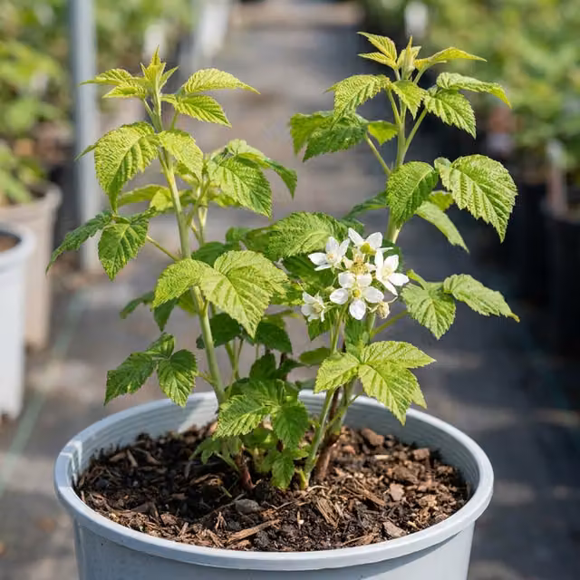 Plants by Post Sambucus Black Lace Purple Hardy Shrub with Deep Red Berries and Mid-Green Foliage, 3L Pot