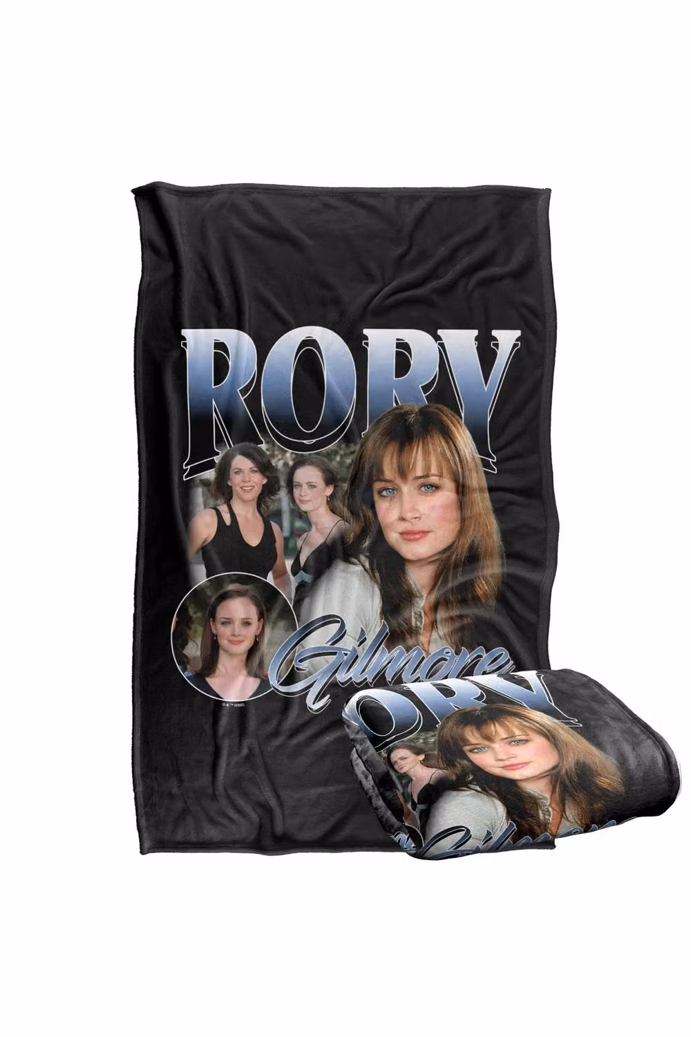 Warner Bros. Gilmore Girls Rory Bootleg Super Soft Silky Touch Fleece Throw Blanket, Multicolour, W: 91.44 cm x D: 147 cm – 7