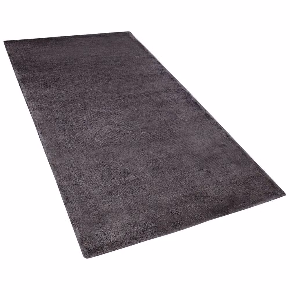 Wyld and Coco Hand-Woven Viscose and Cotton Rectangular Rug in Grey, W: 80 cm, L: 150 cm – 3