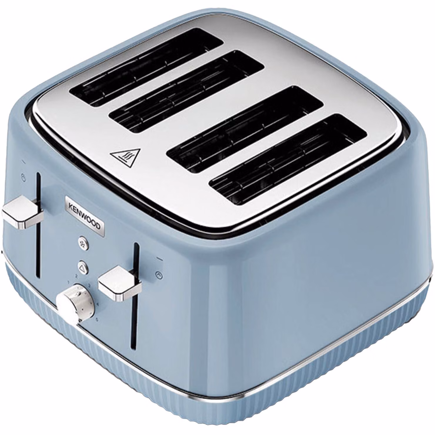 Kenwood Elegancy 4 Slice Toaster in Grey and Blue with Cable Storage – 1