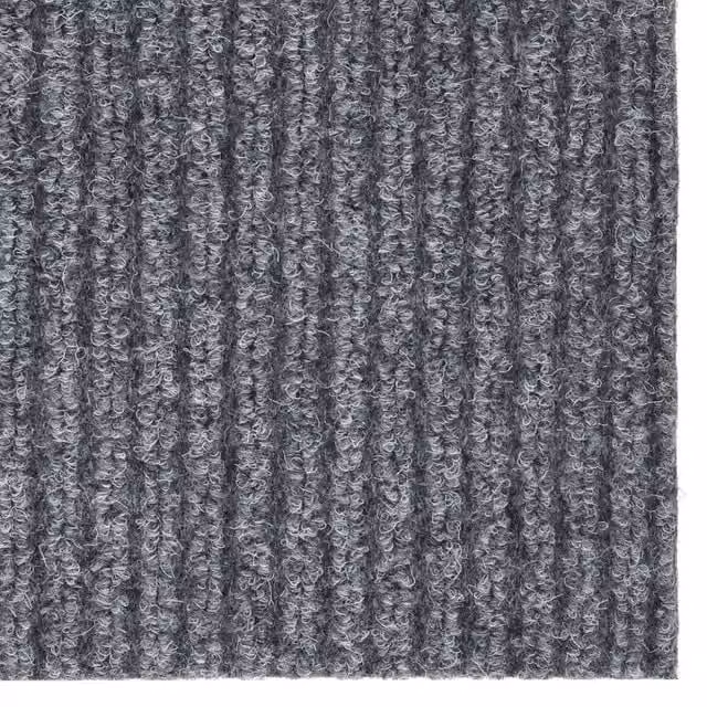 Berkfield Home Modern Dirt Trapper Carpet Runner, Grey, W: 100 cm, D: 150 cm – 1
