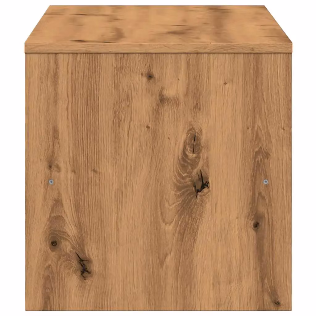 Berkfield Home Artisan Oak TV Cabinet in Brown, W/D/H: 100 x 40 x 40 cm – 3