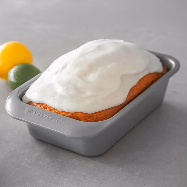 MasterClass Smart Ceramic Non-Stick Rectangular Loaf Tin, 2lb, Grey