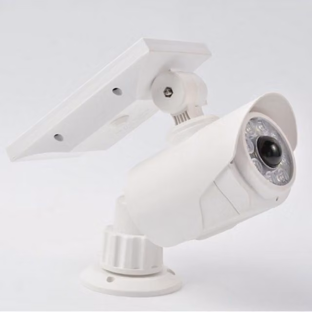 Leaper Solar Motion Sensor Burglar Alarm Simulation Light in White