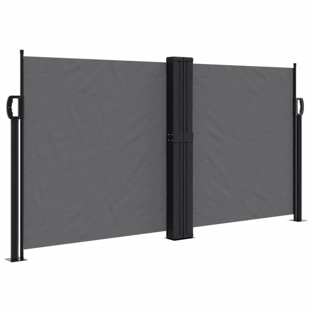 Berkfield Home Retractable Side Awning in Anthracite, W/H: 120 x 600 cm – 2