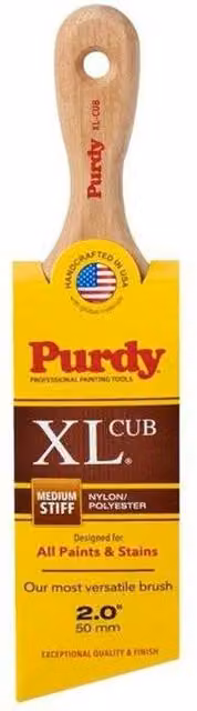 Purdy Cub Angled Paint Brush, Multicolour