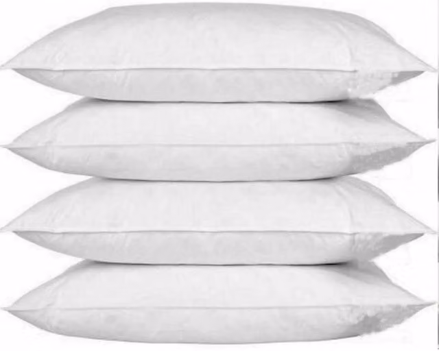 PAWNORA 4-Pack Anti-Allergy, Waterproof and Antibacterial Pillow Protectors in White