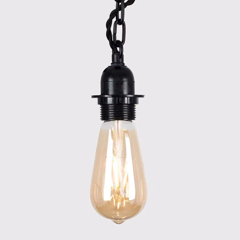 ValueLights Huber Industrial Black Metal Indoor Wall Light Base – 2