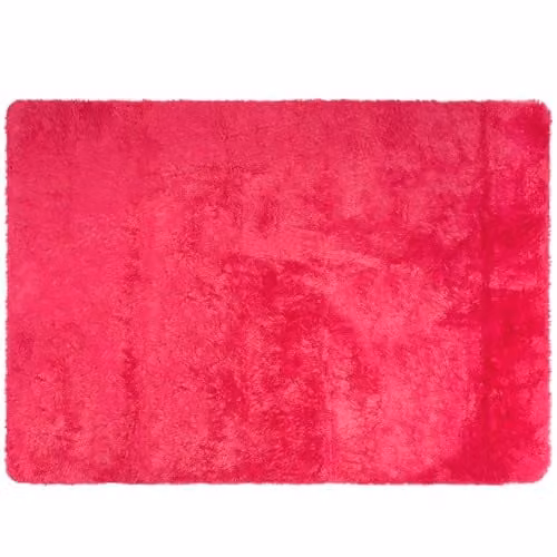 OHS Pink Soft Fluffy Shaggy Area Rug, W: 160 cm, L: 230 cm