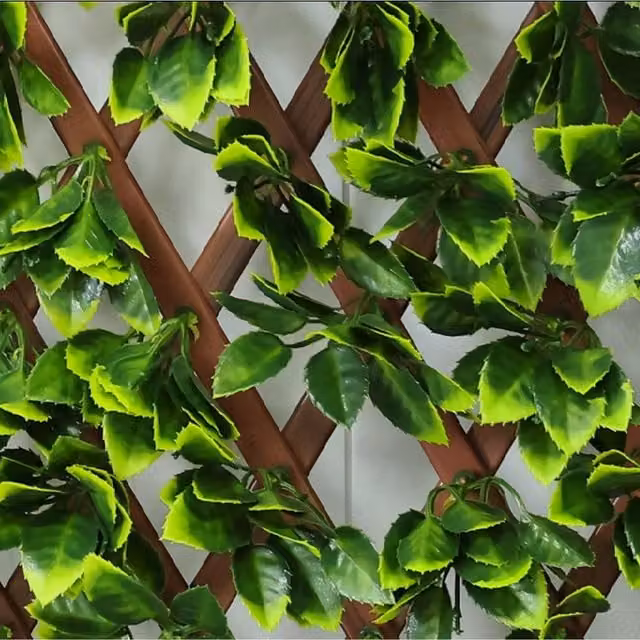 Samuel Alexander Green Beech Leaf Artificial Hedge Privacy Screen, W/H: 1 x 2 m