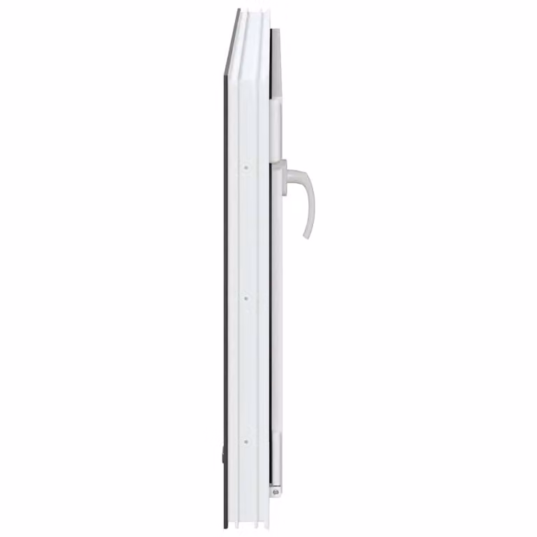 Berkfield Home RISOR Basement Tilt and Turn Window, DIN Left, Anthracite, W: 90 cm, H: 50 cm