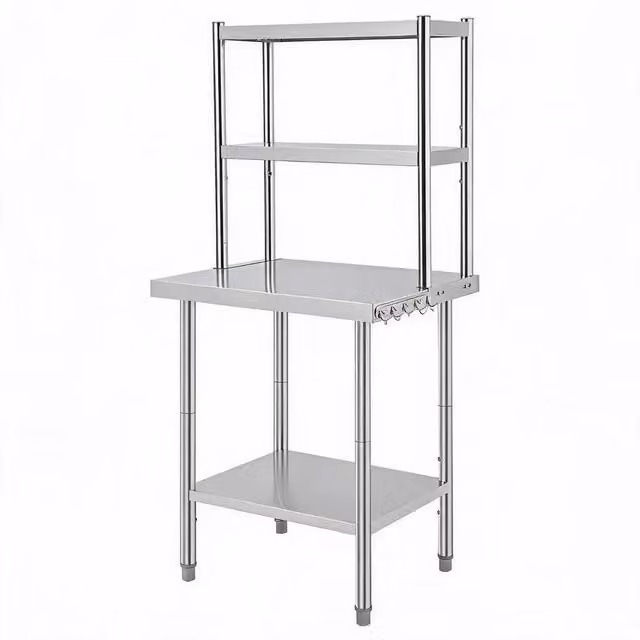 KORVIXA Heavy Duty Steel Storage Rack in Silver, W/D/H: 60.96 x 91.44 x 165.1 cm
