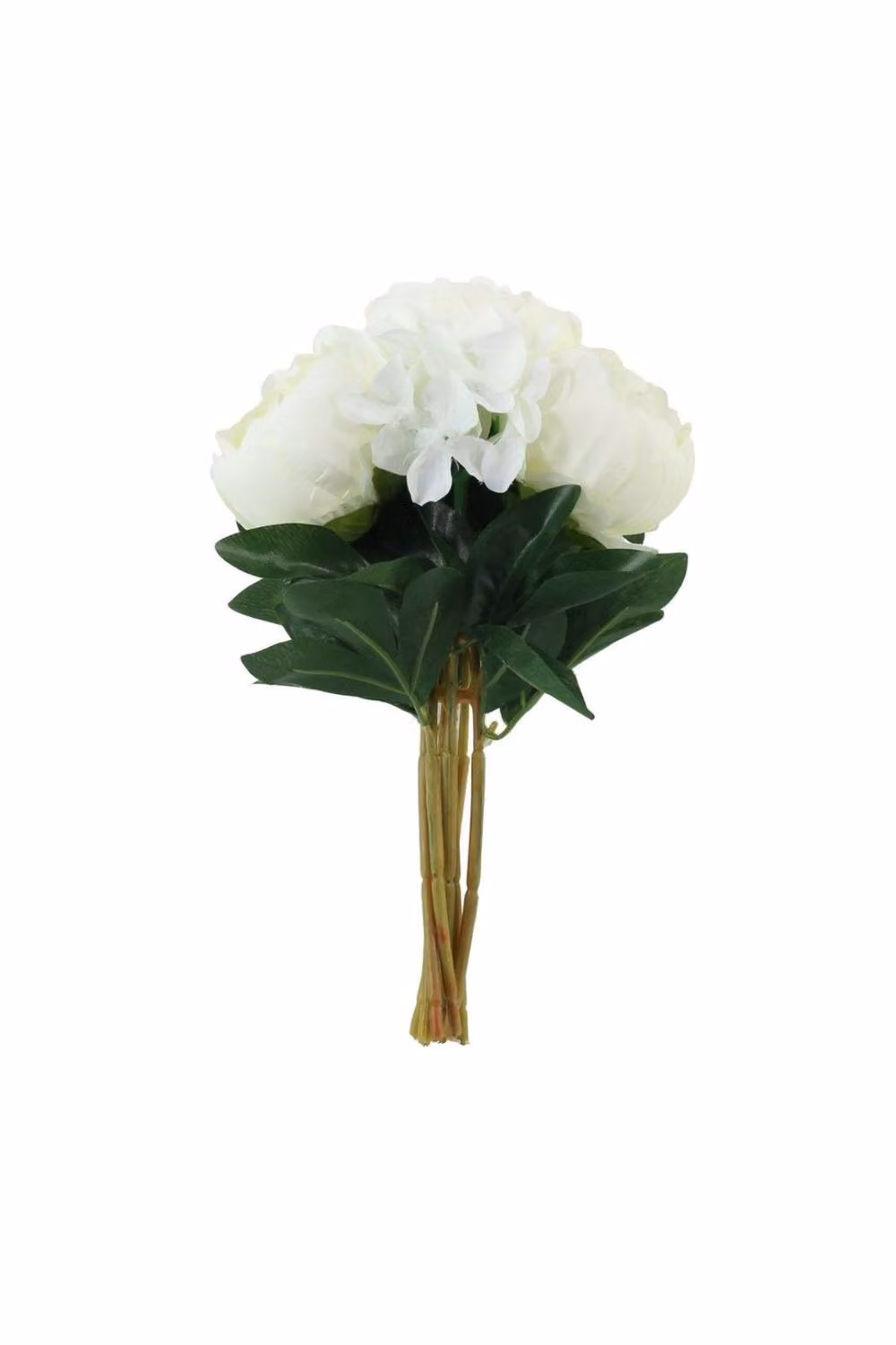 KDMD Arundel Romance Bouquet Ivory Mixed Floral Tabletop Decoration, 2 Pack, Height: 28 cm – 2