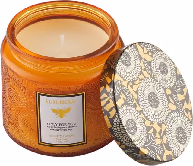 Komore Orange Soy Wax Scented Candle