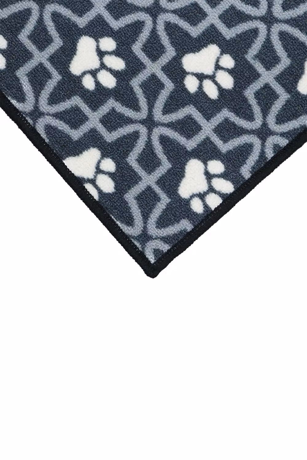 JVL Machine Washable Non-Slip Pet Mat with Animal Graphic, Blue and Grey, W/D: 70 x 40 cm – 4