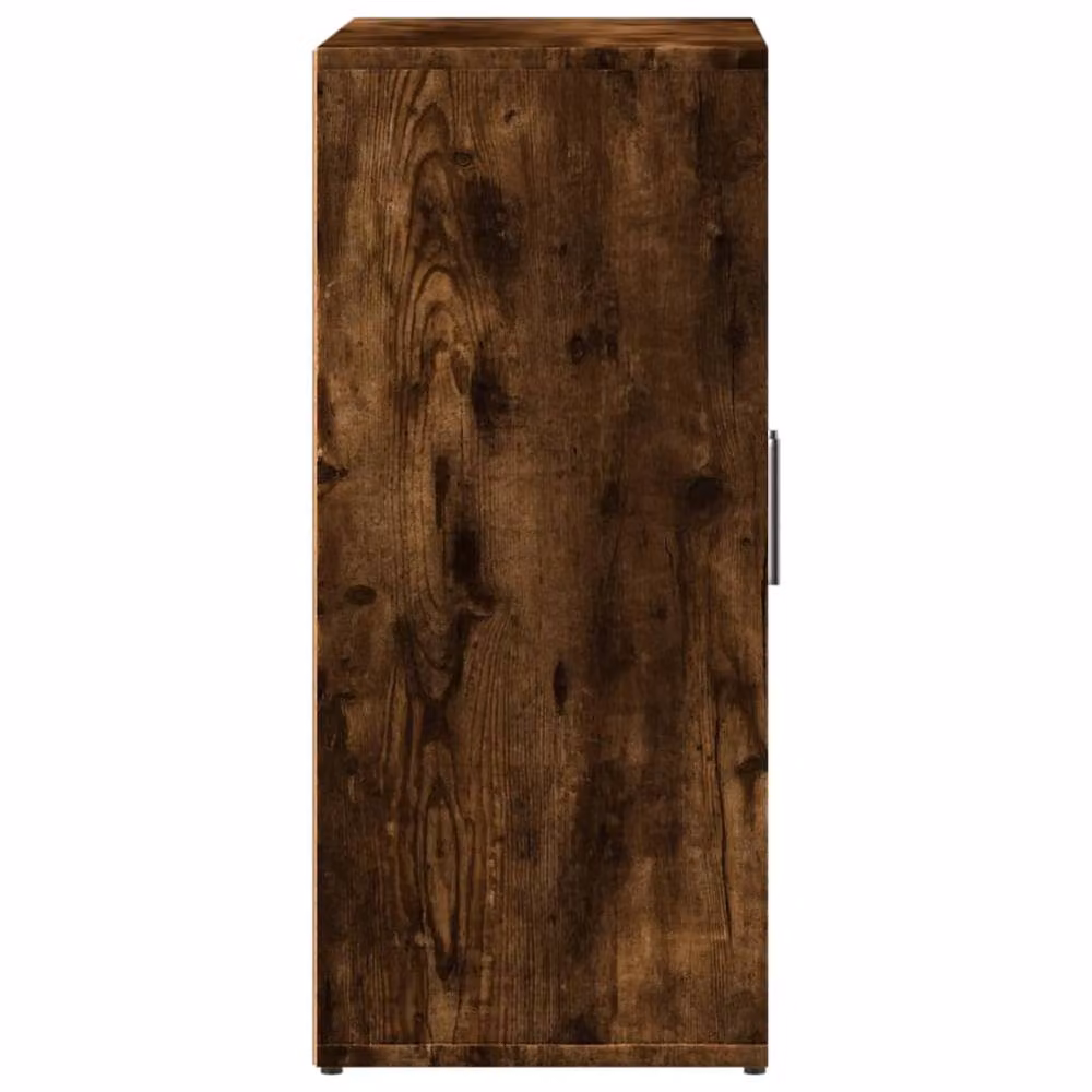 Berkfield Home Modern Smoked Oak Sideboard in Brown, W/D/H: 60 x 31 x 70 cm – 5