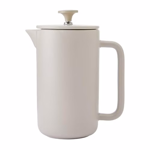 La Cafetiere Arezzo 1L Stoneware French Press Cafetiere, Beige – 1
