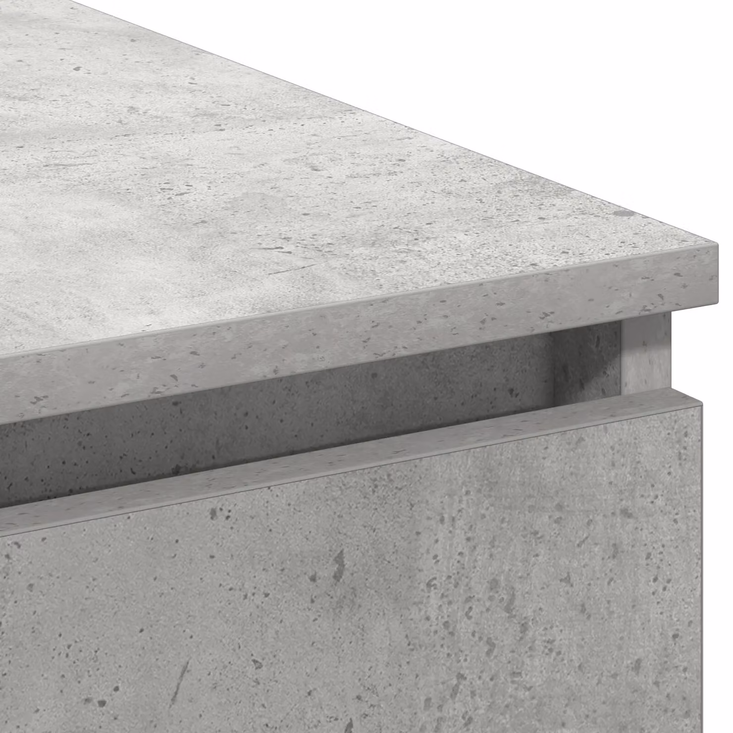 Berkfield Home Modern TV Cabinet with Integrated LED Lighting in Concrete Grey, W/D/H: 180 x 38 x 49 cm – 3