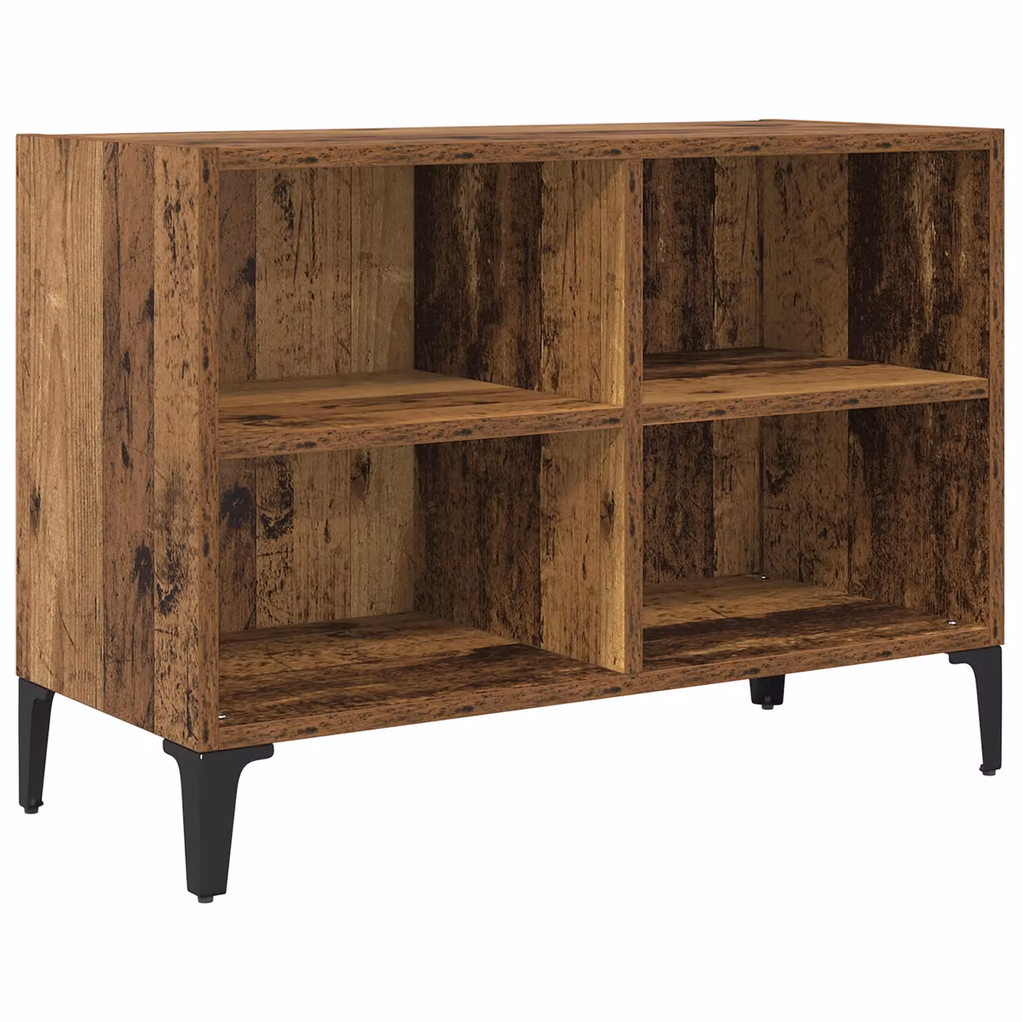 Berkfield Home Rustic Entertainment Unit in Brown Wood and MDF – 2
