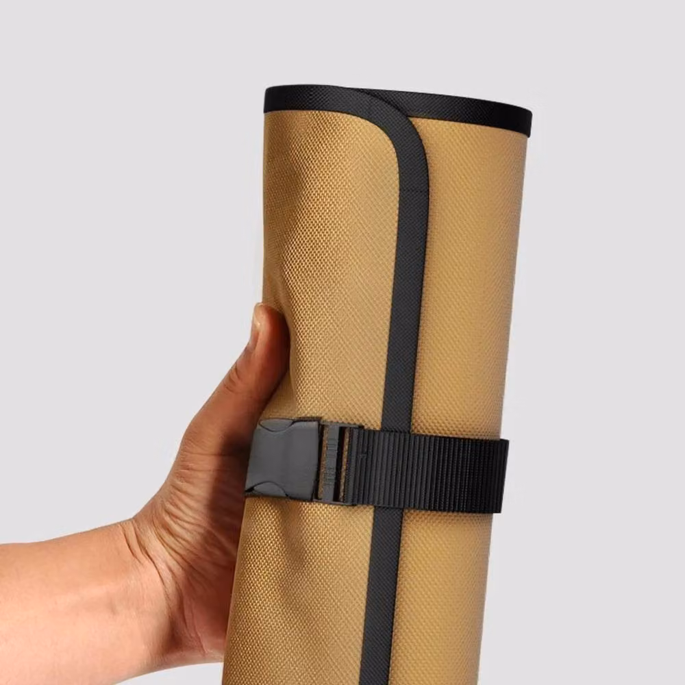 SPETLEK Roll-Up Multi Pocket Spanner Wrench Bag in Beige, W: 52 cm x H: 7 cm – 3