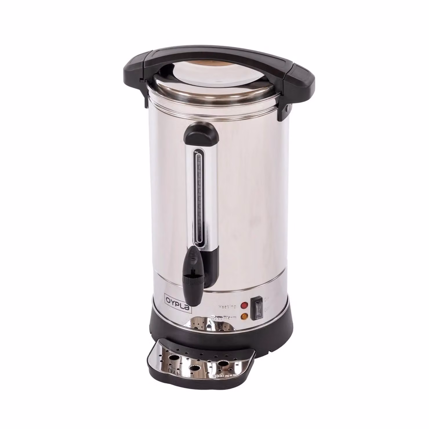 Oypla 8L Catering Hot Water Boiler Tea Urn in Silver Stainless Steel – 2
