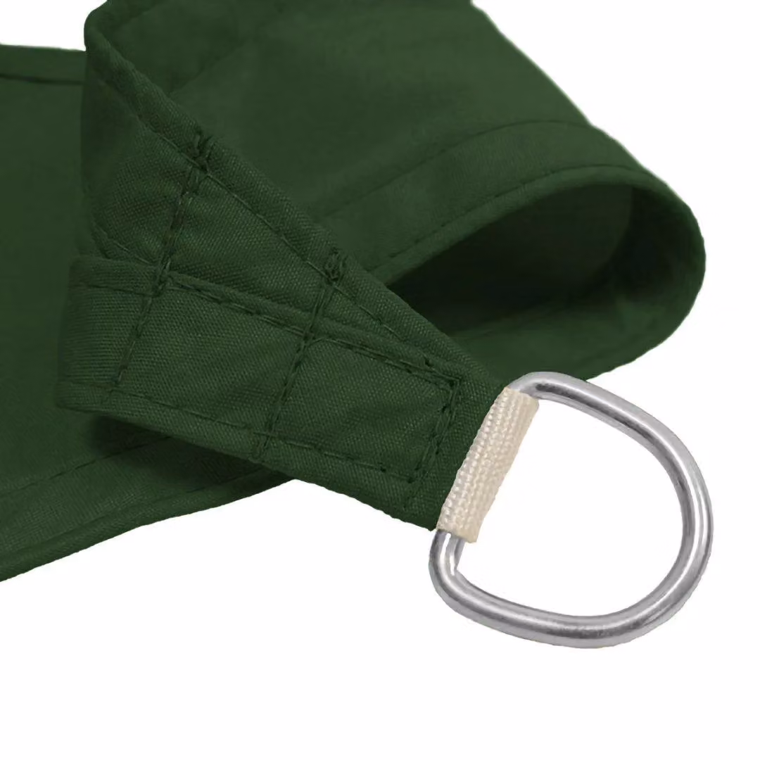 Primrose Waterproof Rectangular Patio Sun Shade Sail Canopy in Green, W: 500 cm, D: 400 cm – 2