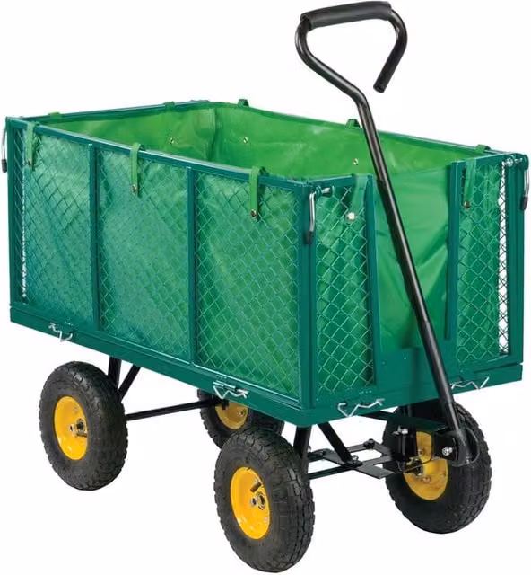 SPETLEK XL Heavy Duty Garden Trolley in Green – 1