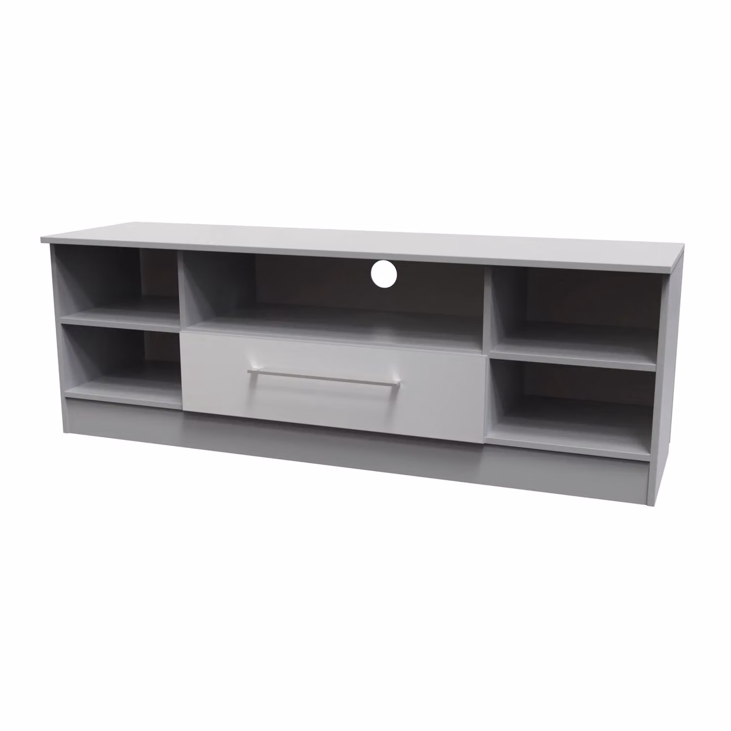 2 U Gloucester Wide 1 Drawer TV and Media Unit in Dark Grey – 2