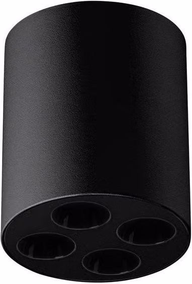 Sollux Lighting Minimalist Black Aluminium Cube Ceiling Lamp, W/D/H: 8.3 x 7.2 x 7.2 cm – 1